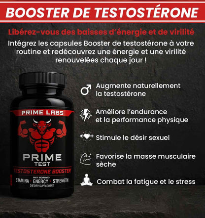 Force & Vitalité – Booster de Testostérone Naturel